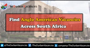 Anglo American Vacancies