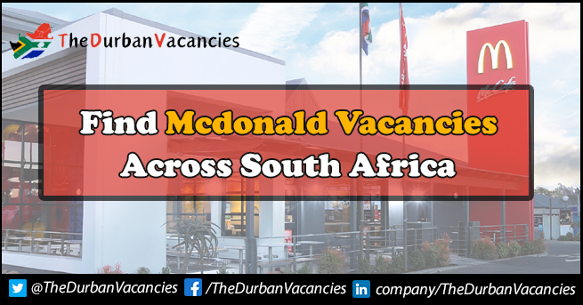 Mcdonald Vacancies