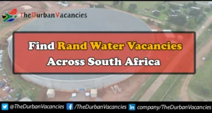 Rand Water Vacancies