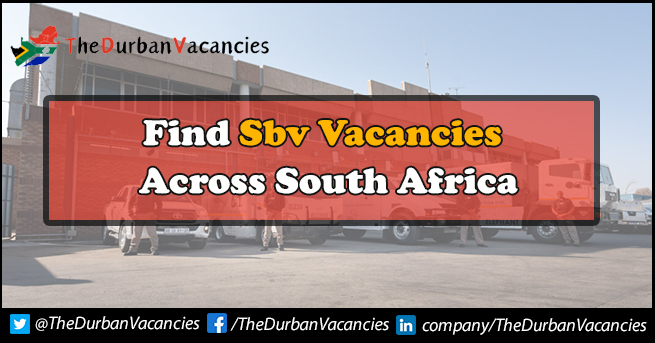 SBV Vacancies