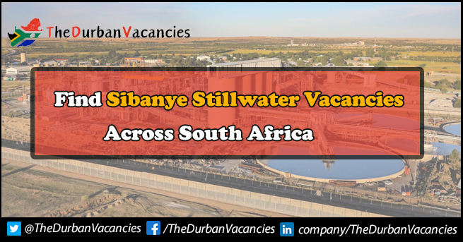 Sibanye-Stillwater Vacancies