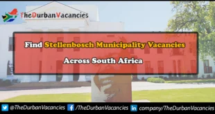 Stellenbosch Municipality Vacancies