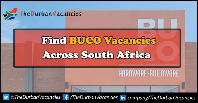 Buco Vacancies